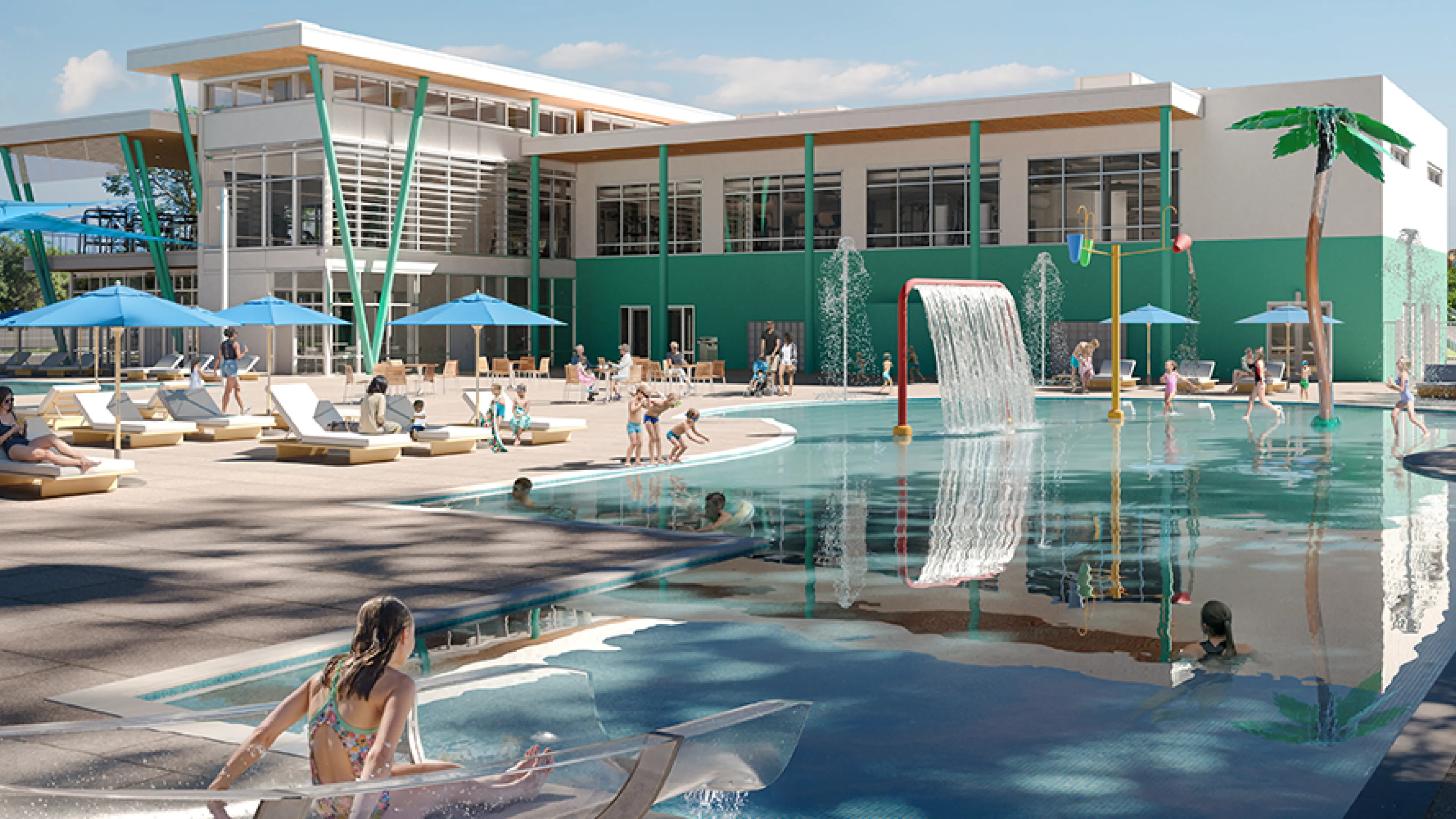 Wesley Chapel Pool rendering.